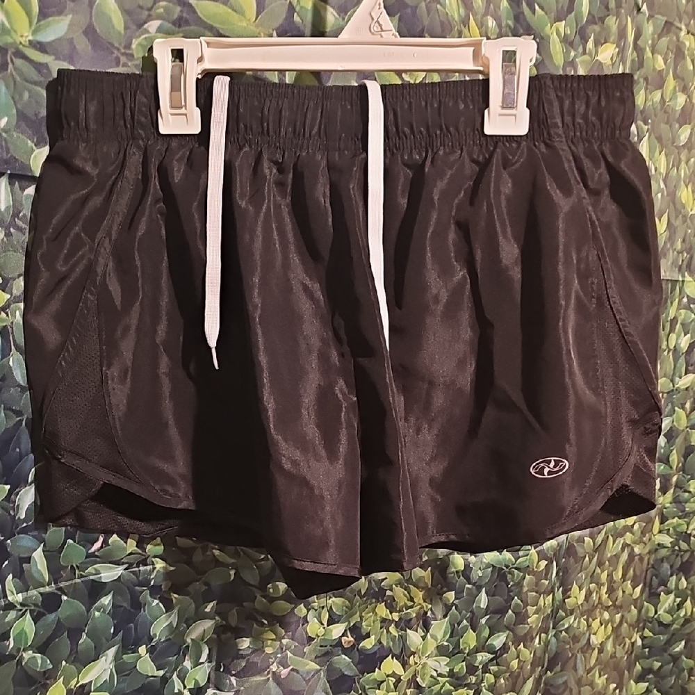 Sleek Black‎ Women's Athletic Shorts